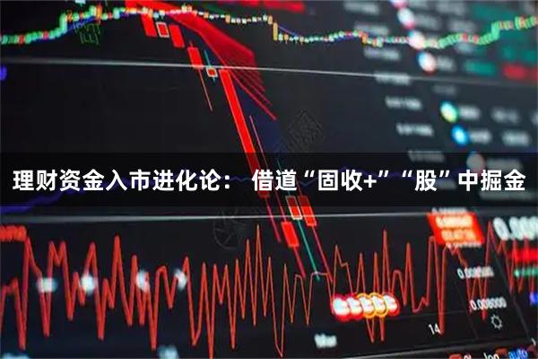 理财资金入市进化论： 借道“固收+”“股”中掘金