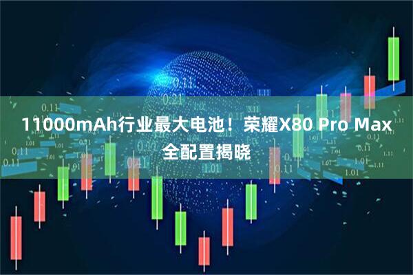 11000mAh行业最大电池！荣耀X80 Pro Max全配置揭晓